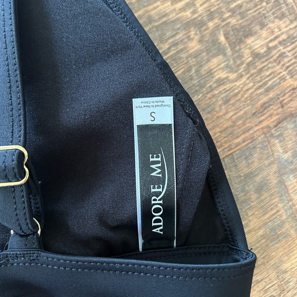 Adore Me Dallys Black High Neck Swim Top - Picture 5 of 6